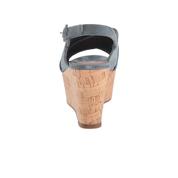 COPY - NWOT Diane von Furstenberg Cork and Suede Wedges - Picture 2 of 8